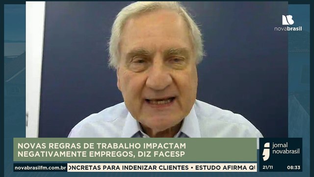 NOVAS REGRAS DE TRABALHO IMPACTAM NEGATIVAMENTE EMPREGOS, DIZ FACESP