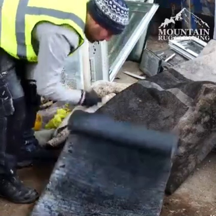 Disgusting, Filthy, Dump Rug Restored ! Satisfying ASMR Carpet Cleaning