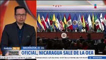 Nicaragua abandona la Organización de Estados Americanos
