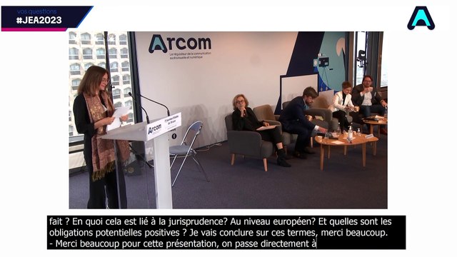 Journée d'études 2023 de l'Arcom : Marguerite Borelli