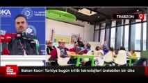 Mehmet Fatih Kacır: Türkiye bugün kritik teknolojileri üretebilen bir ülke konumunda