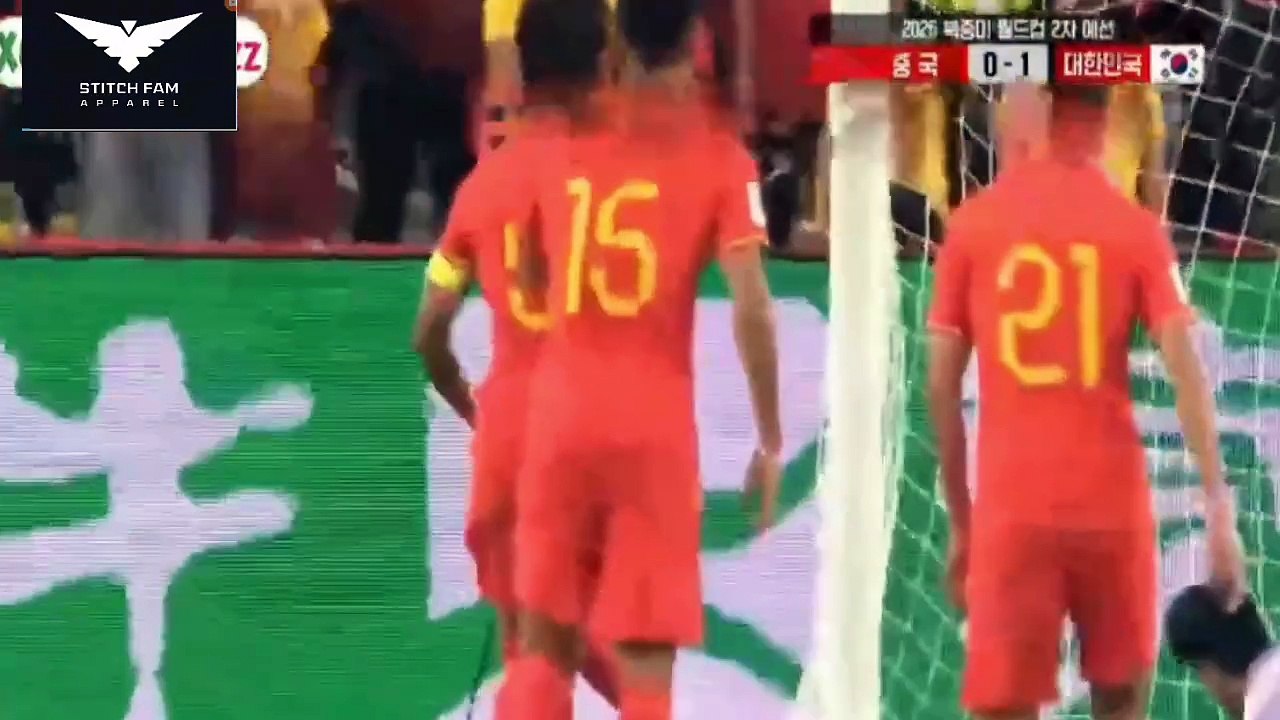 China vs South Korea Highlights Nov 21 , 2023 World Cup Qualification