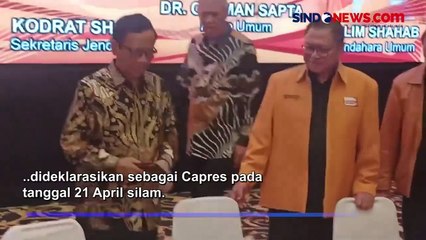 Download Video: Mahfud MD Ungkap Sosok yang Pertama Kali Mendorongnya sebagai Cawapres