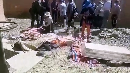 Fiscalía investiga por homicidio culposo el deceso de cuatro obreros en Oruro