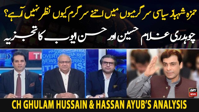 Why is Hamza Shahbaz not active in political activities? - Chaudhry Ghulam Hussain's Reaction