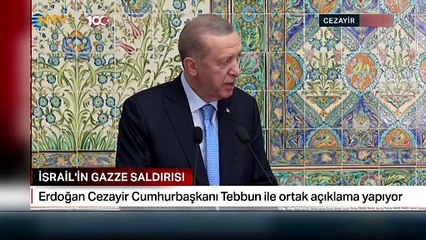 Cumhurbaşkanı Erdoğan'dan Gazze'deki rehine takasına ilişkin açıklama: Sürekli görüşme halindeyiz