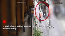 Aksi Komplotan Maling di Sunter Gondol Motor Milik Warga Terekam CCTV