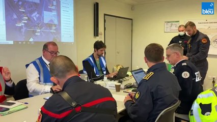 Simulation d'attaque terroriste à l'aéroport de Poitiers-Biard