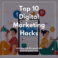 Top 10 Digital Marketing Hacks #shorts #shortvideo #digitalmarketing  #seomastery #contentmarketing