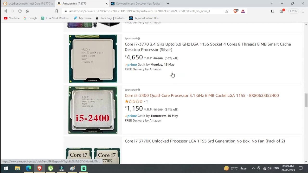 Best Budget 3rd Generation Gaming CPU IN 2023 | i3 vs i5 vs i7 3rd Gen Processor comparison