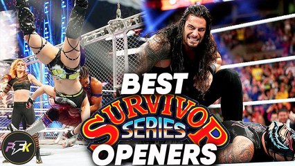 10 Top 10 Unforgettable Opening Matches in Survivor Series History 🏆