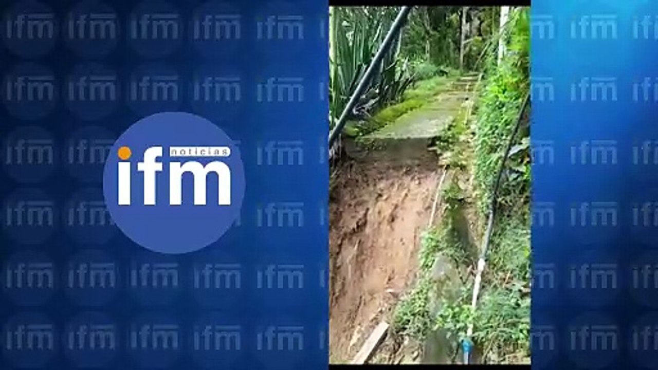 Denuncia: en Villa Hermosa varias familias están en riesgo por colapso