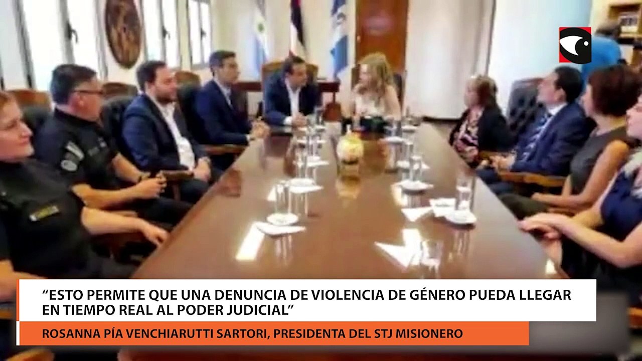 “Esto permite que una denuncia de violencia de género pueda llegar en tiempo real al Poder Judicial”