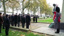 Duke of Gloucester lays wreath at Korean War Memorial