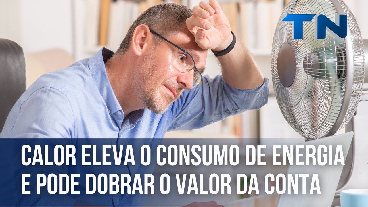 Calor eleva o consumo de energia e pode dobrar o valor da conta
