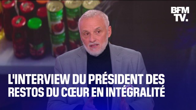 On aura encore besoin d'être soutenus : l'interview du président des Restos du Cœur en intégralité
