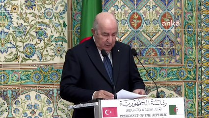 Erdoğan Cezayir'de... "Rehinelerin İadesi ile İlgili Görüşmeler Devam Ediyor. Beklentimiz Olumlu Neticeler Almak"