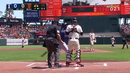 2023 SF Giants: Rangers @ Giants (08/13/23)