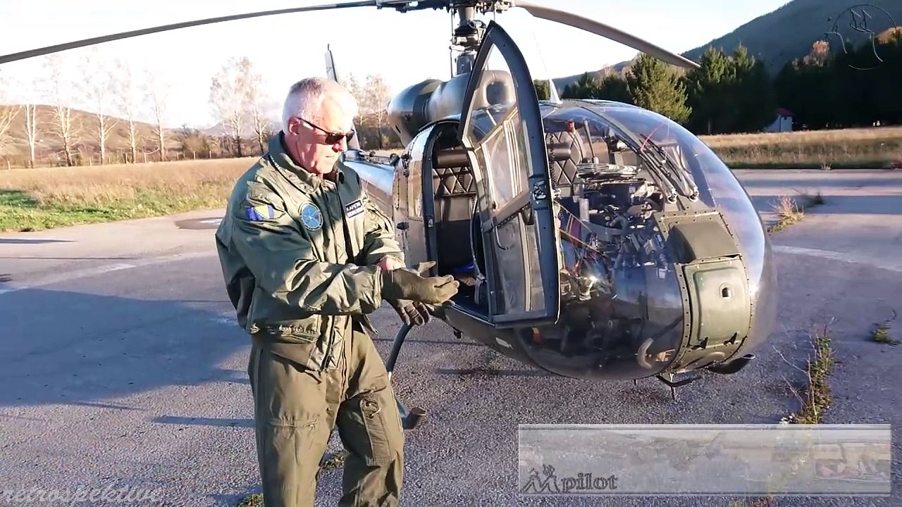 emGAZELA H-45 (SA342) Soko - MEDEVAK međuletni pregled dan 1 Manjača 2023