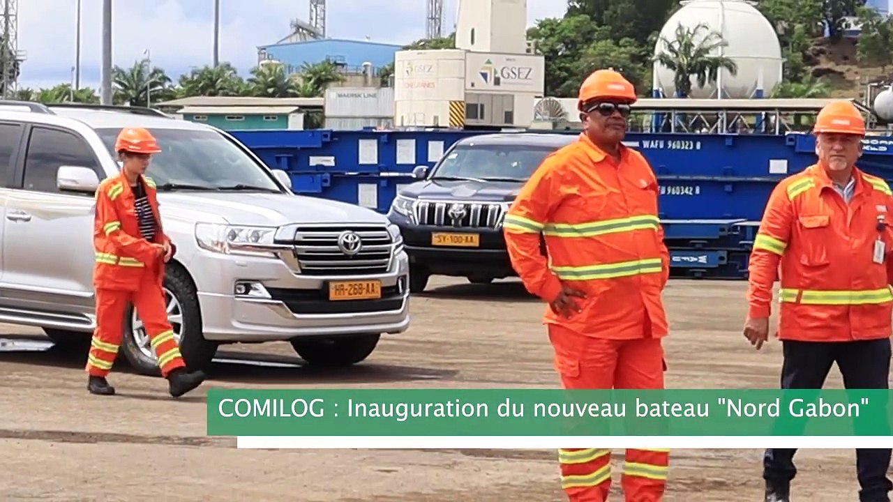 [#Reportage] COMILOG : Inauguration du nouveau bateau « Nord Gabon »