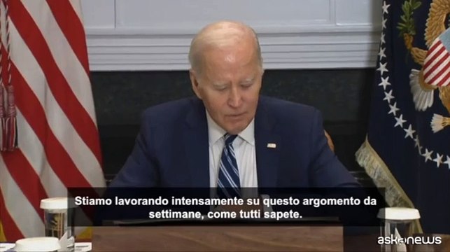Biden: l'accordo sugli ostaggi israeliani ? ormai molto vicino