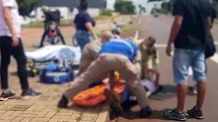 Criança é atropelada por caminhonete na Avenida Piquiri