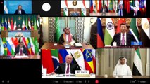 شارك الرئيس السيسي عبر تقنية الفيديو كونفرانس في القمة الاستثنائية لمجموعة البريكس