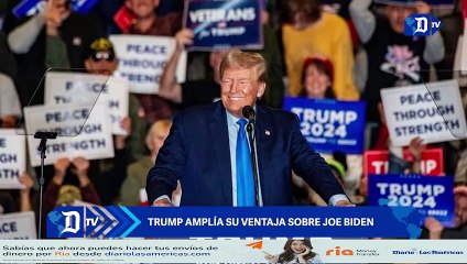 Trump amplía su ventaja sobre Joe Biden | El Diario en 90 segundos