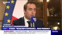 Otages du Hamas: Sébastien Lecornu, ministre des Armées, parle d'