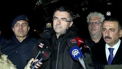 AFAD Başkanı Memiş: Kayıp mürettebatı arama çalışmaları sabaha kadar devam edecek"