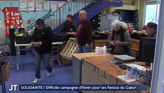 SOLIDARITÉ / Difficile campagne d'hiver pour les Restos du Cœur