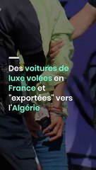 Des voitures de luxe volées en France et "exportées" vers l'Algérie