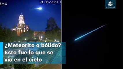 Así iluminó el cielo de varios estados por un bólido