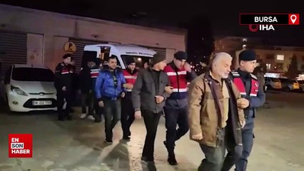 İnegöl Jandarması 5 kaçak şahsı yakaladı