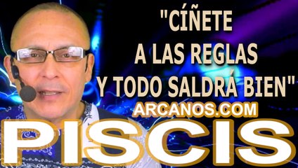 ♓️#PISCIS #TAROT♓️ Cíñete a las reglas y todo saldrá bien  ✨ARCANOS.COM✨