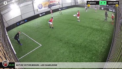 But de Victor BEGUIN - LES CAMELEONS
