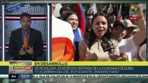 Jóvenes venezolanos marchan en defensa del Esequibo en ocasión del Día del Estudiante Universitario