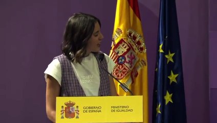Irene Montero carga contra Sánchez en su despedida: «Nos echa del Gobierno por hacer lo que dijimos que haríamos»