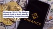 Binance CEO CZ To Resign, Admit Guilt In Anti-Money Laundering Probe: Report