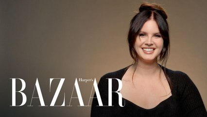 Lana Del Rey Reveals Taylor Swift 'Snow On The Beach' Collab Story | All About Me | Harper's BAZAAR