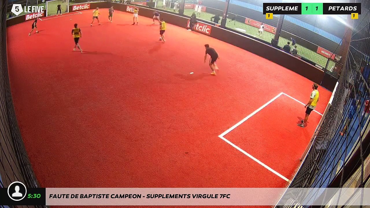 Faute de Baptiste Campeon - SUPPLEMENTS VIRGULE 7FC