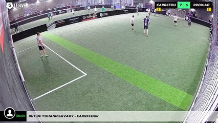 But de Yohann Savary - Carrefour