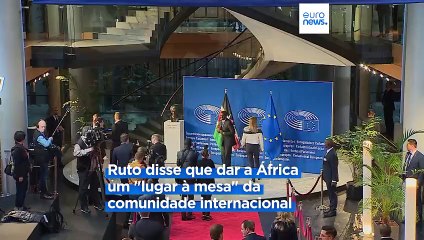 Presidente do Quénia apela a relações "recíprocas" entre África e UE