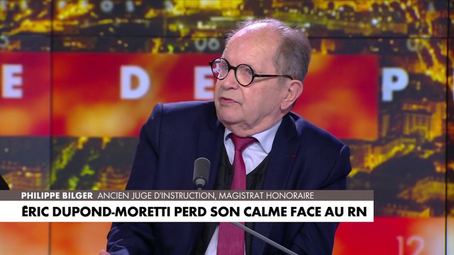 Philippe Bilger : «Il est devenu un peu meilleur dans les derniers mois qu'à partir du moment où il n'a plus fait l'avocat»