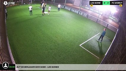 But de BENJAMIN GIOVANNI - LES GONES