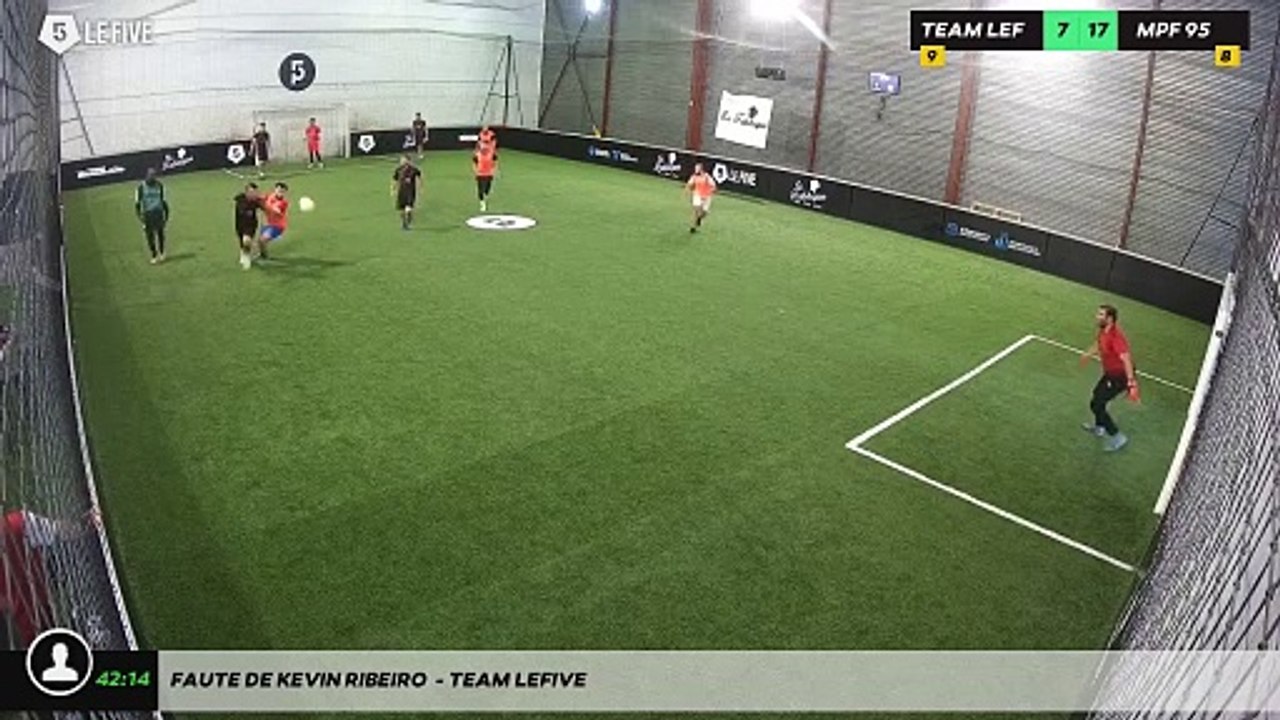 Faute de Kevin Ribeiro  - TEAM LEFIVE
