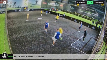 But de Nebo Ivosevic - FC Dimmat