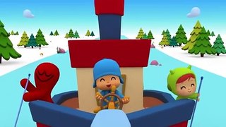 ⛵️ Row, Row, Row The Boat! - Pocoyo in English - Official Channel - Songs for Kids