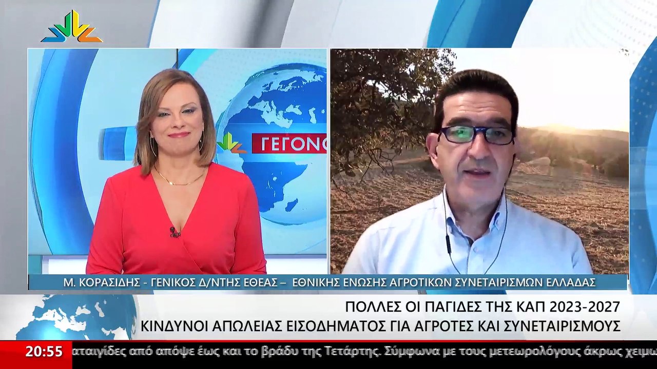 Ο Γενικός Διευθυντής της Εθνικής Ένωσης Αγροτικ...