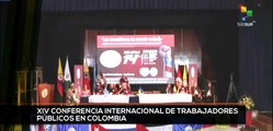 TeleSUR Noticias 15:30 21-11: Colombia auspicia XVI Conferencia de Trabajadores de Servicios Públicos